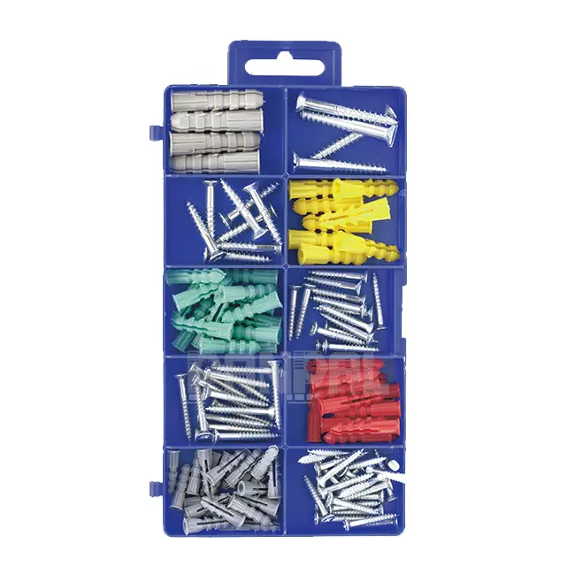 132PC Wood Screw & Anchor Set ZY0188